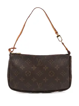 Louis Vuitton Pre-Owned: Коричневая сумка 