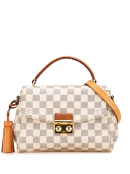 Louis Vuitton Pre-Owned: Белая сумка 