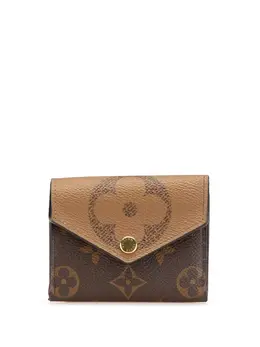 Louis Vuitton Pre-Owned: Коричневый кошелёк 