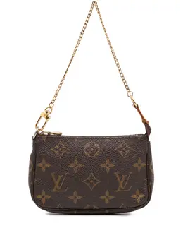 Louis Vuitton Pre-Owned: Коричневая сумка 