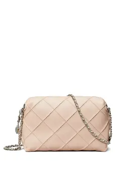 Tory Burch: Светлая сумка  Fleming