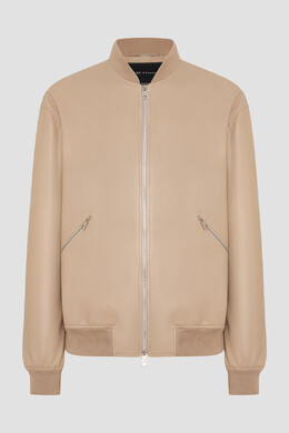 Kiton: Кожаная куртка 