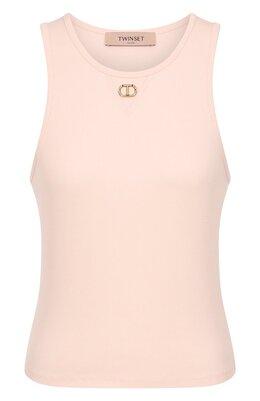 Twinset: Хлопковая майка 