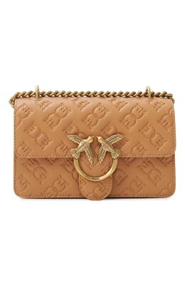 Pinko: Коричневая сумка  Love