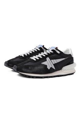 Golden Goose Deluxe Brand: Чёрные кроссовки 