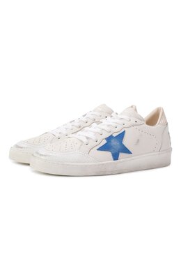 Golden Goose Deluxe Brand: Белые кеды  Ball Star