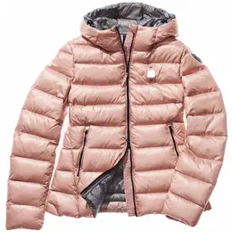 Blauer: Розовый пуховик 