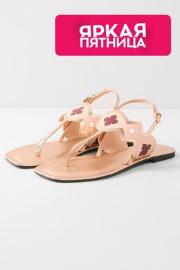 POLLINI: Бежевые сандалии 