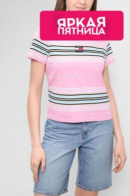 Tommy Jeans: Футболка в полоску 