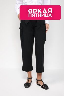 TWINSET: Хлопковые брюки 