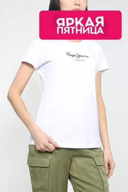 PEPE JEANS: Хлопковая футболка 