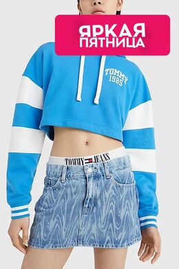 Tommy Jeans: Короткая толстовка 