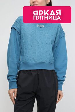 REEBOK: Синий свитшот 