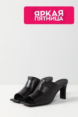 Furla: Чёрные сабо 