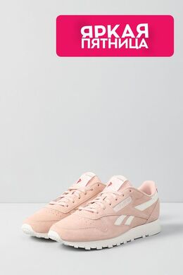 REEBOK: Розовые кроссовки  Classic Leather