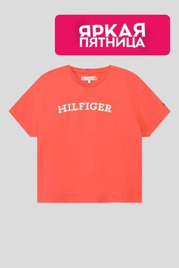 Tommy Hilfiger: Хлопковая футболка 