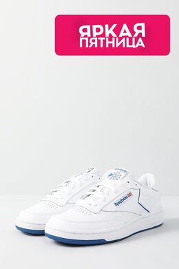 REEBOK: Белые кеды  Club C 85