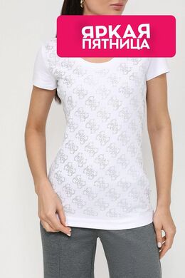 Guess: Хлопковая футболка 