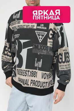 Guess: Хлопковый свитшот 