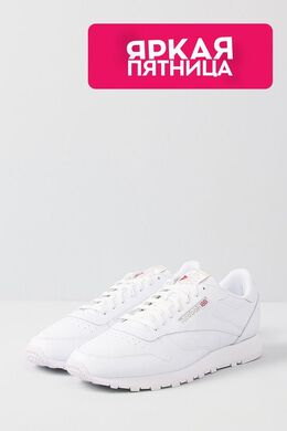 REEBOK: Белые кроссовки  Classic Leather