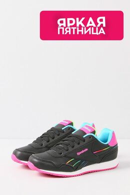 REEBOK: Чёрные кроссовки  Royal