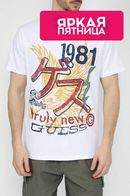Guess: Хлопковая футболка 