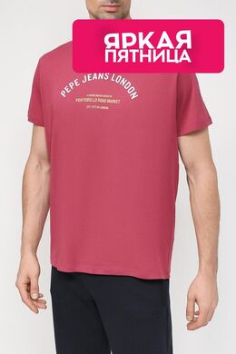 PEPE JEANS: Хлопковая футболка 