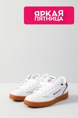 REEBOK: Белые кеды  Club C