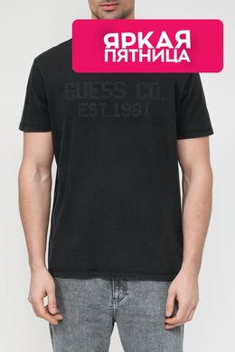 Guess: Хлопковая футболка 