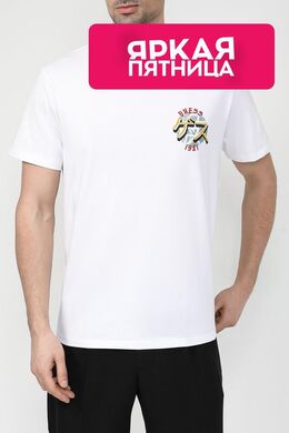 Guess: Хлопковая футболка 