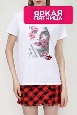 Guess: Хлопковая футболка 