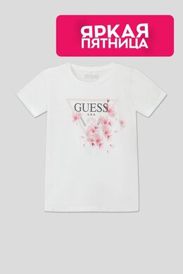 Guess: Хлопковая футболка 