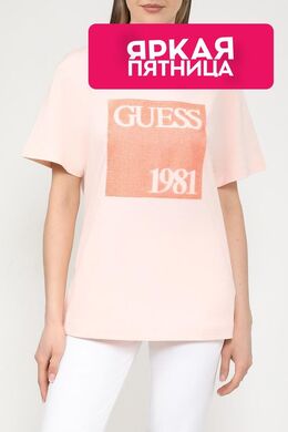 Guess: Хлопковая футболка 
