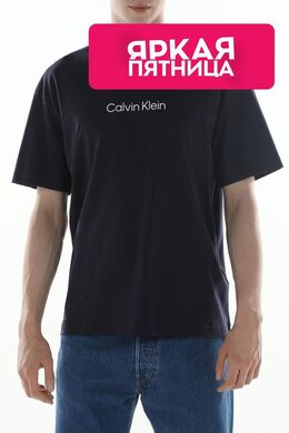 Calvin Klein: Хлопковая футболка 