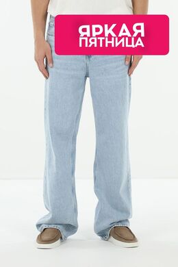 Calvin Klein Jeans: Синие джинсы 