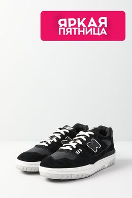 NEW BALANCE: Чёрные кроссовки  550