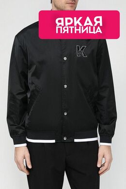 Karl Lagerfeld: Куртка оверсайз 