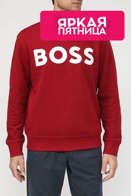 BOSS: Хлопковый свитшот 