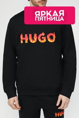 HUGO: Свитшот из футера 
