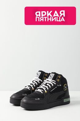 PUMA: Чёрные кеды  Ca Pro