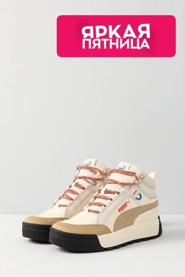 PUMA: Бежевые кроссовки 