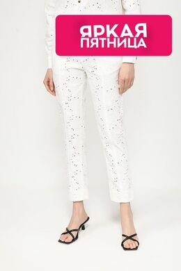 TWINSET: Хлопковые брюки 