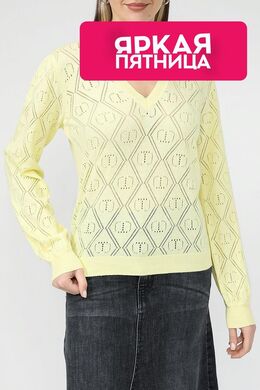TWINSET: Хлопковый свитер 
