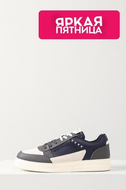 EMPORIO ARMANI: Серые кеды 