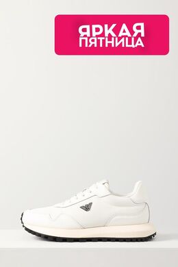 EMPORIO ARMANI: Белые кроссовки 