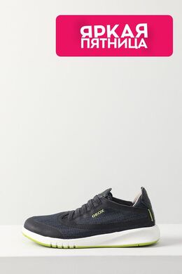 Geox: Синие кроссовки 