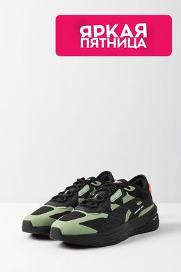 PUMA: Чёрные кроссовки 