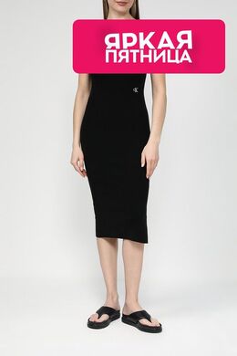 Calvin Klein Jeans: Трикотажное платье 