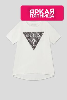 Guess: Хлопковая футболка 