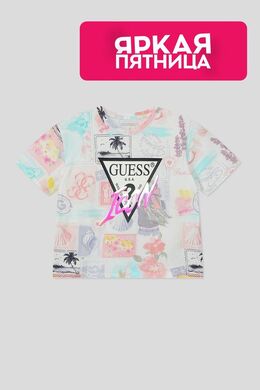 Guess: Хлопковая футболка 